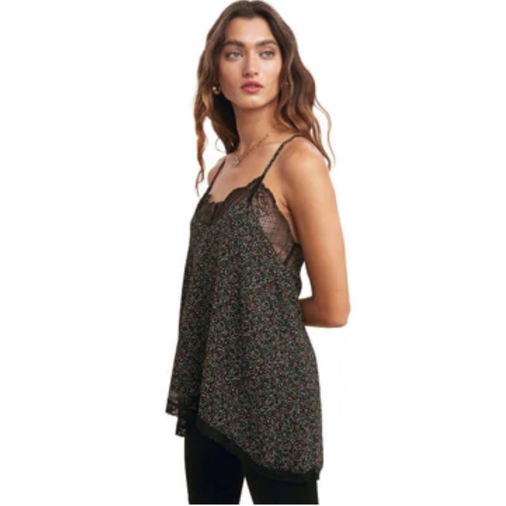 High Low In Bloom Camisole Top